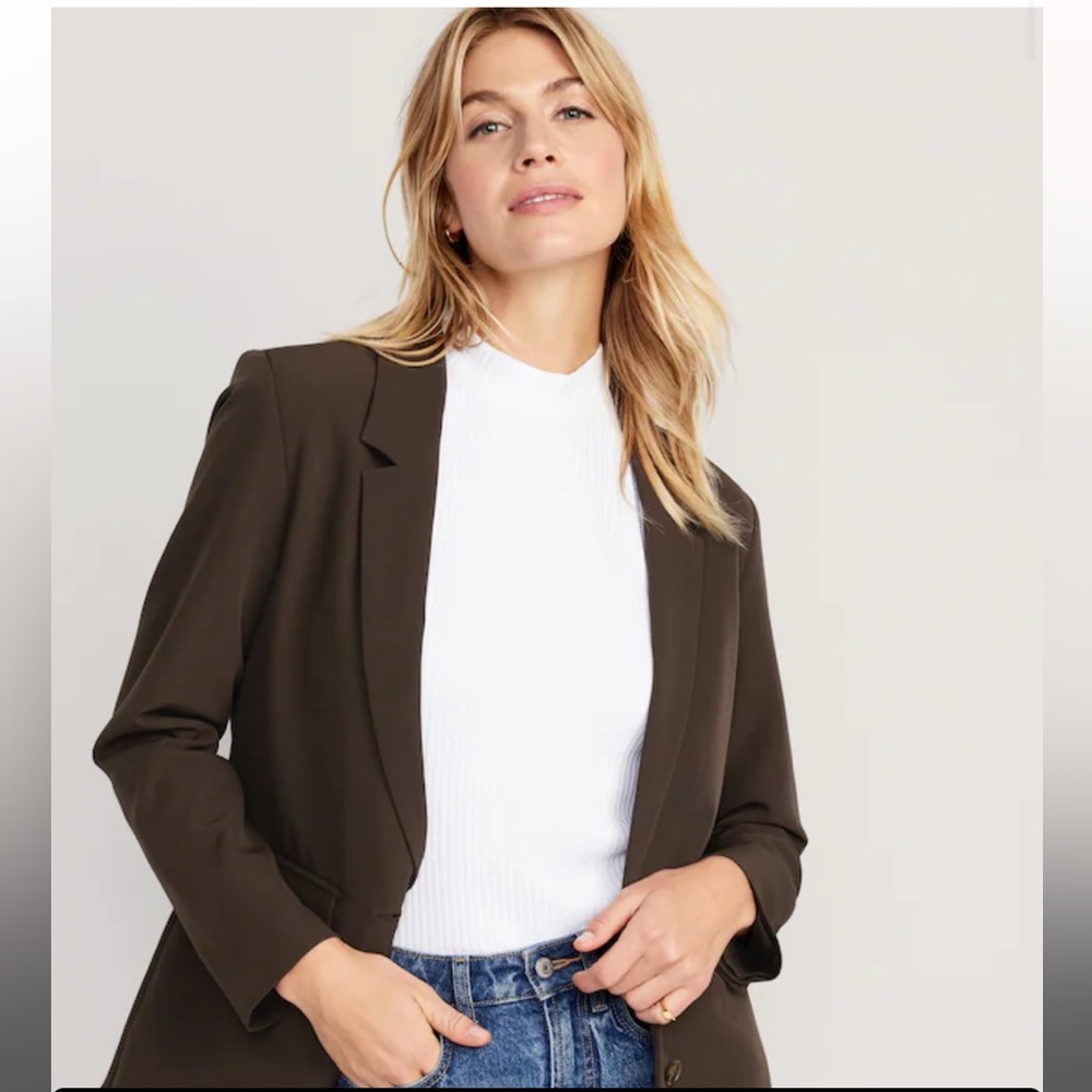 Taylor relaxed suit blazer old navy